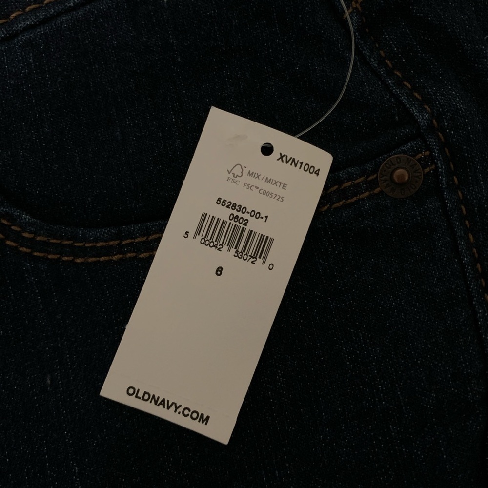 NWT Old Navy Mid-Rise Super Skinny Ankle Jeans - Picture 4 of 7